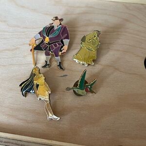 4 Pocahontas collector pins from the 90s